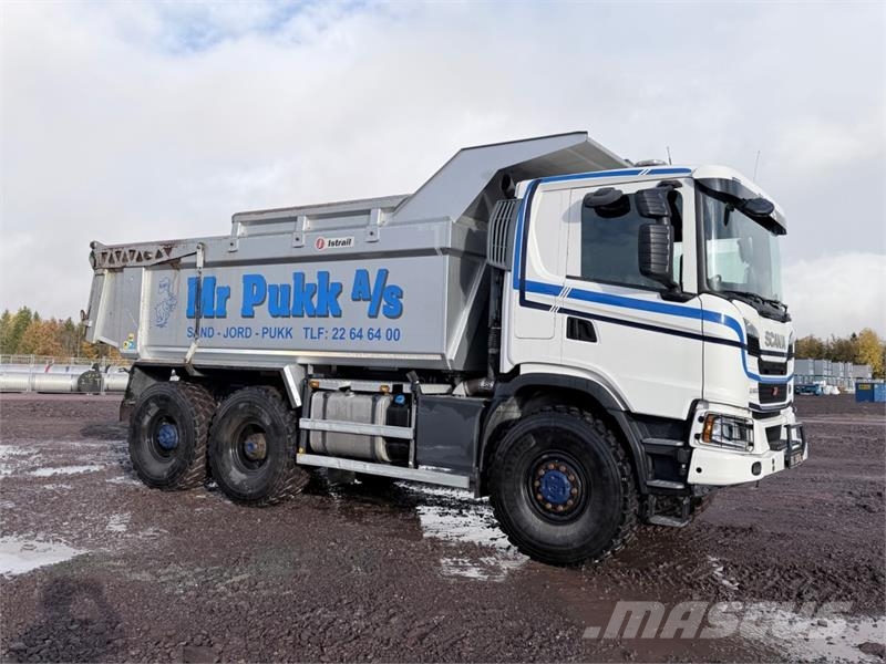 Scania G500 XT B6x6HZ 6x6 dumper – 500 hk – kun 21201 km Pašizgāzējs
