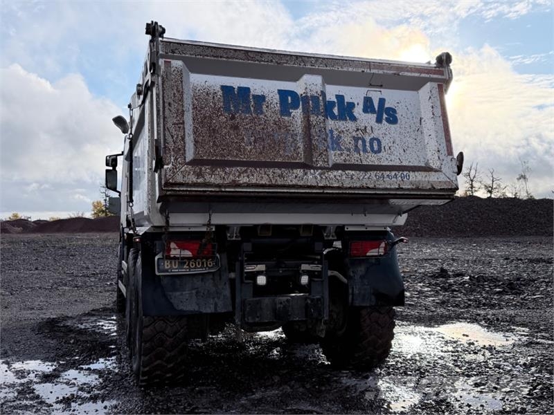 Scania G500 XT B6x6HZ 6x6 dumper – 500 hk – kun 21201 km Pašizgāzējs