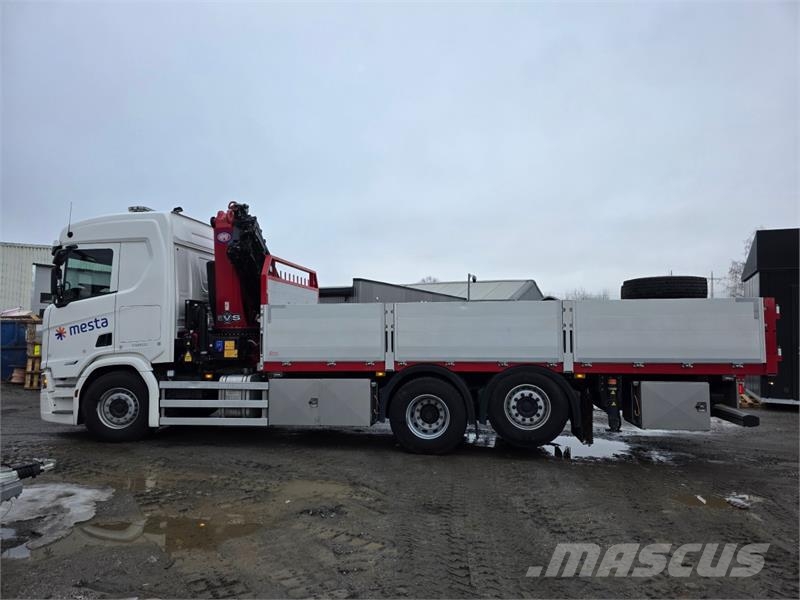Scania R500 B6x2*4 Kranbil HMF 3220 32 tm, plan, 55 802 k Kamioni sa kranom