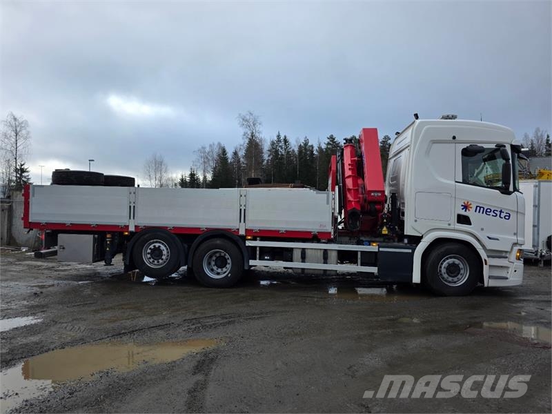 Scania R500 B6x2*4 Kranbil HMF 3220 32 tm, plan, 55 802 k Kamioni sa kranom