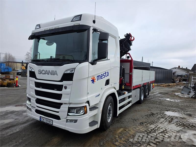 Scania R500 B6x2*4 Kranbil HMF 3220 32 tm, plan, 55 802 k Kamioni sa kranom