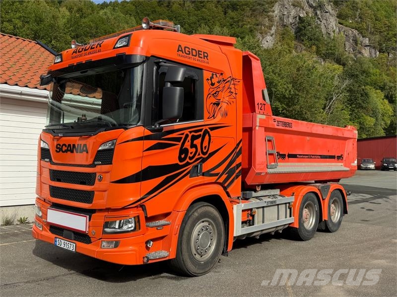 Scania R650 Tipper trucks