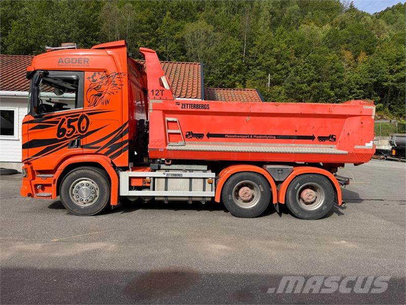Scania R650 Tipper trucks