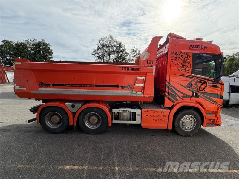 Scania R650 Tipper trucks