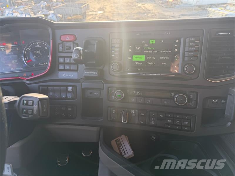 Scania R650 V8 tippbil med Istrail tippkasse Tippbil
