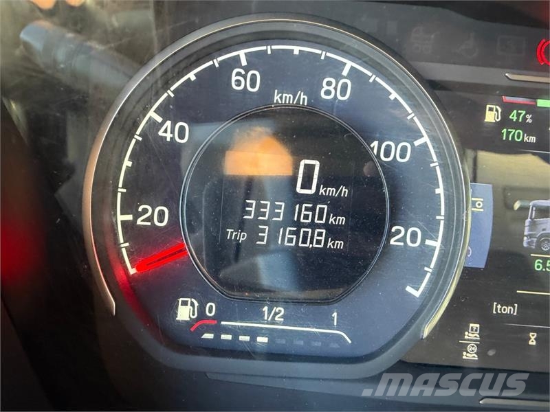 Scania R650 V8 tippbil med Istrail tippkasse Tippbil