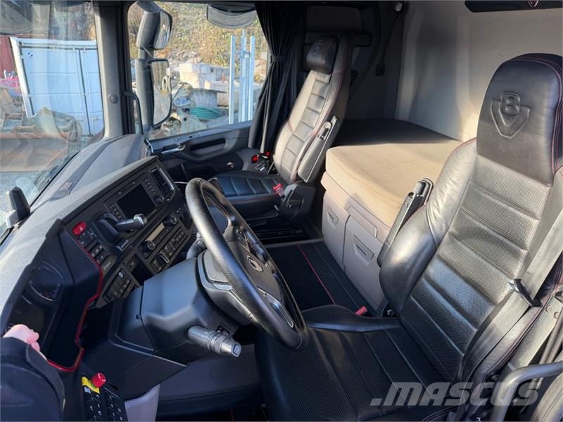 Scania R650 V8 tippbil med Istrail tippkasse Tippbil