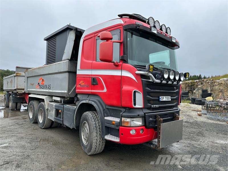 Scania R730 Brøyterigget tippbil 傾卸式卡車