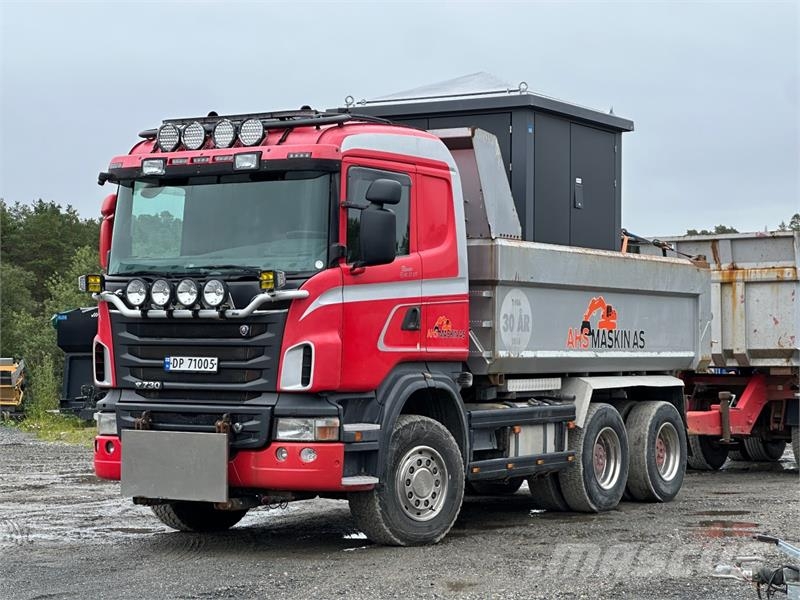Scania R730 Brøyterigget tippbil 傾卸式卡車