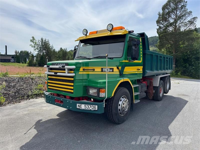 Scania T113HL6X2L 32038Z 32038Z Tippbil - Snutebil Tipper trucks