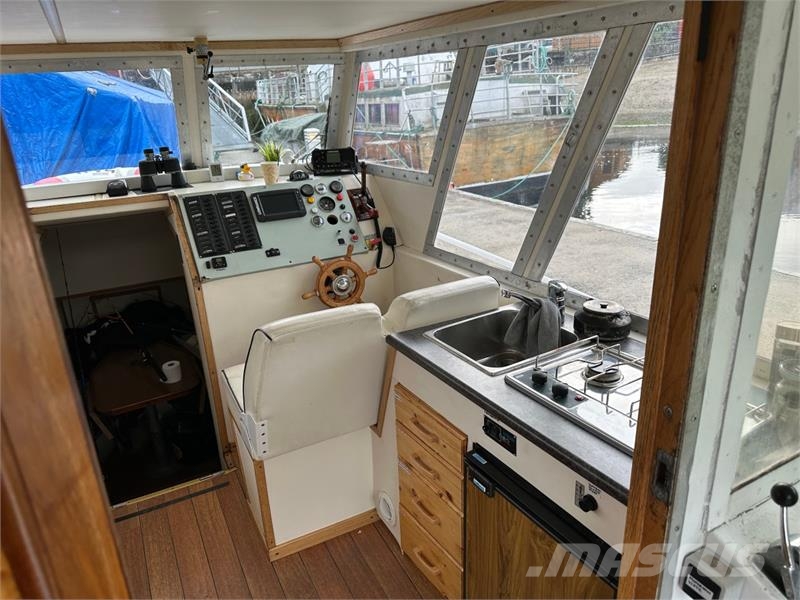 Selvbygget arbeidsbåt «Ranja» | Scania 136 hk | Ba Work boats / barges
