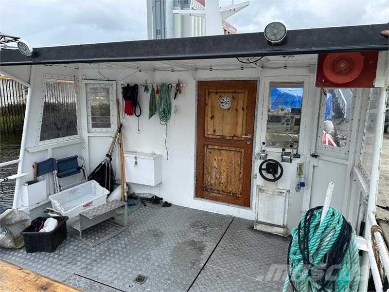 Selvbygget arbeidsbåt «Ranja» | Scania 136 hk | Ba Work boats / barges