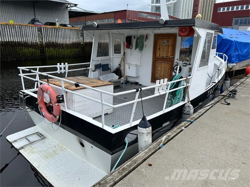 Selvbygget arbeidsbåt «Ranja» | Scania 136 hk | Ba Work boats / barges