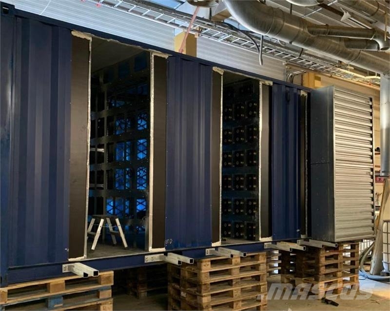  Spesialbygget Datasentercontainer / Servercontaine Andre komponenter