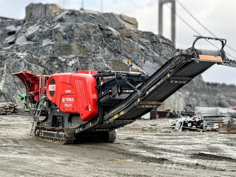 Terex Finlay J-1160 CR029 grovknuser, kun 2 907 t, magnetbånd جراشات