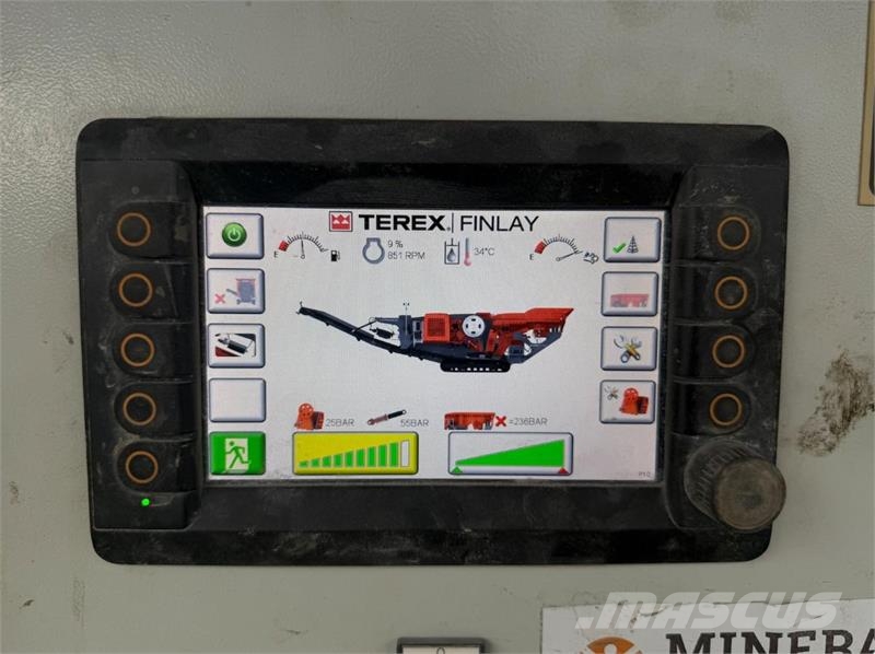 Terex Finlay J-1160 CR029 grovknuser, kun 2 907 t, magnetbånd جراشات