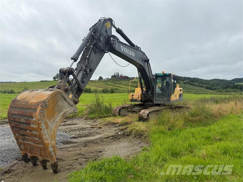 Volvo EC250DL Gravemaskin 11 428 timer m/ tiltrotator og 履带挖掘机