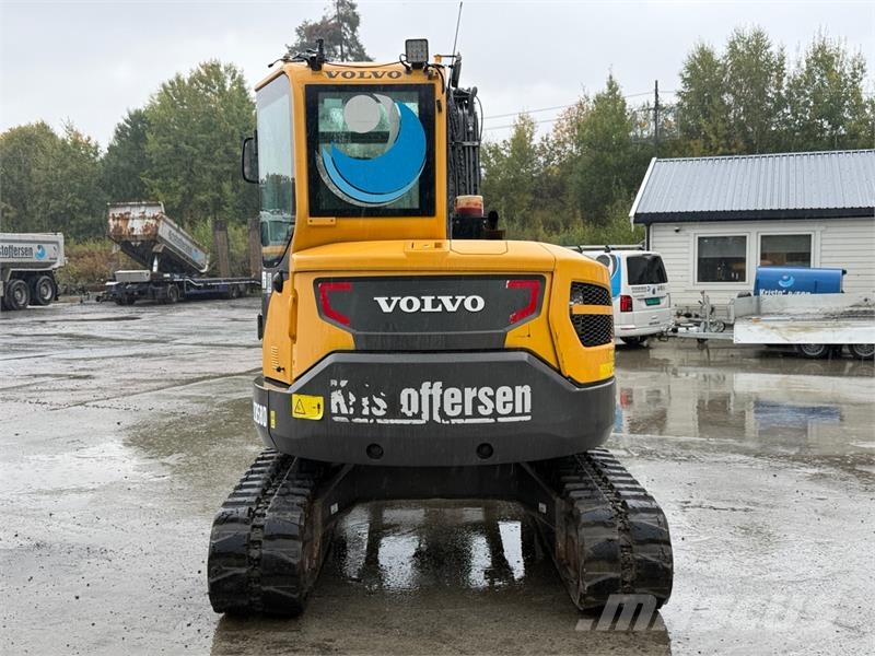 Volvo ECR58D gravemaskin med 3 skuffer - Engcon tiltrota Építőipar - Egyebek