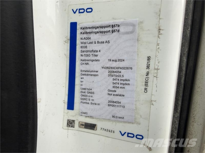 Volvo FH 460 LNG / LBG gass - Nylig EU godkjent - 80 mil Motrici e Trattori Stradali