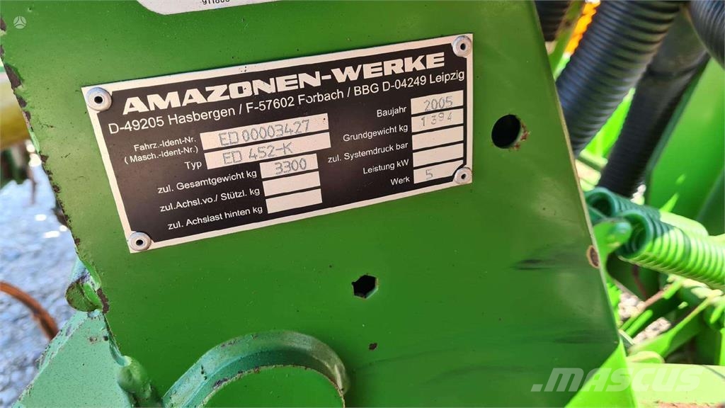 Amazone ED 452 K Sembradoras