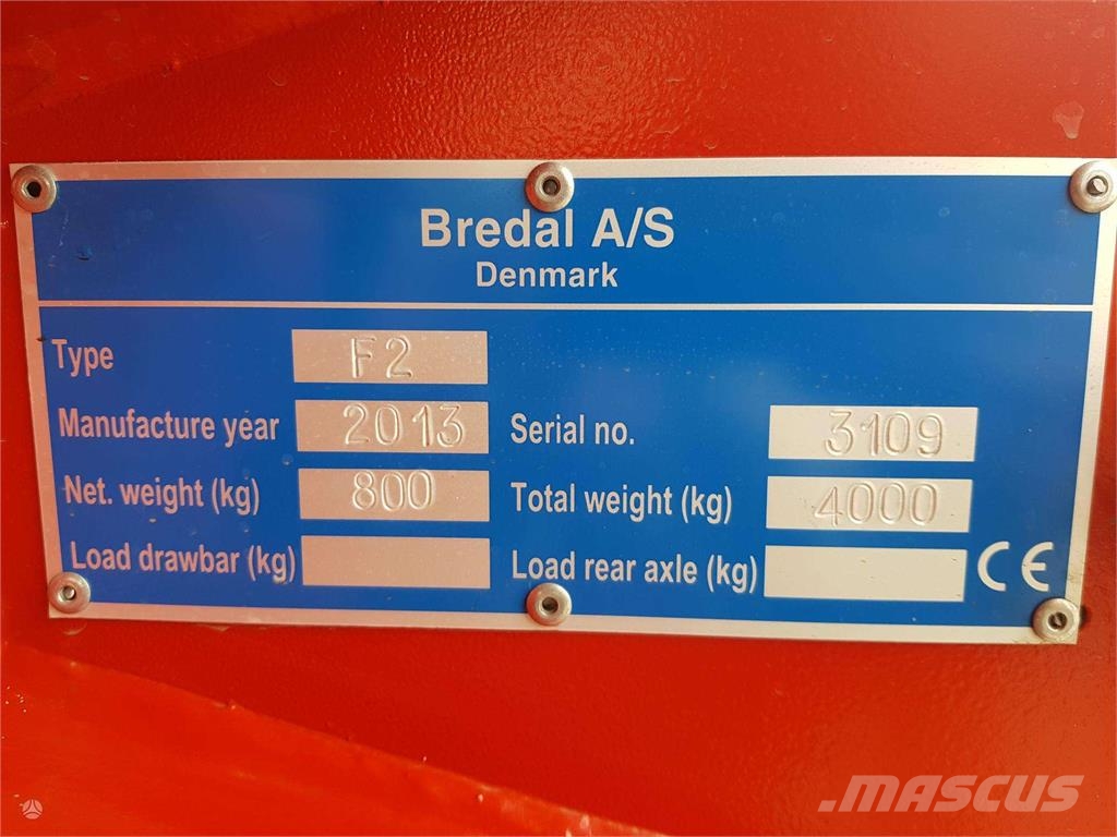 Bredal F2 1500 Rasturači mineralnog đubriva