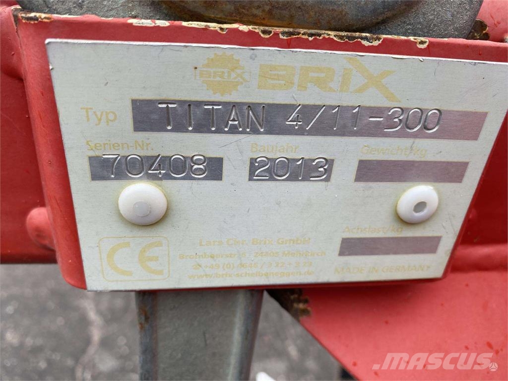 Brix Titan 11/ 300 Nehéz boronák