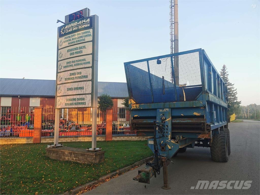 Bunning siloso,žolės puspriekabė Ostale prikolice