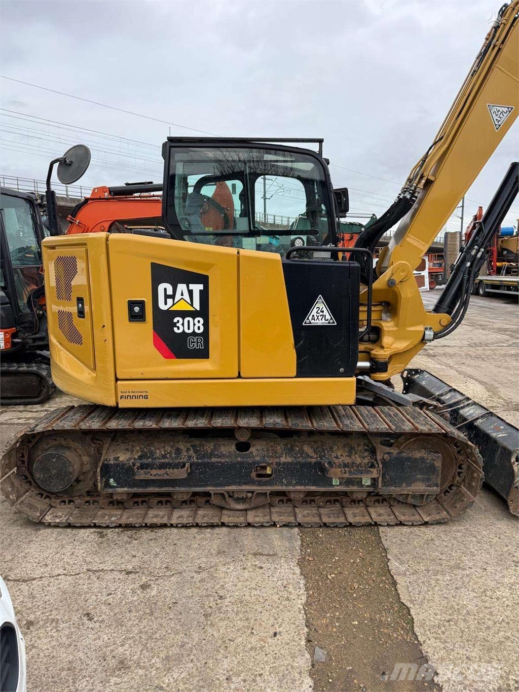 CAT 308 CR Pelle sur chenilles