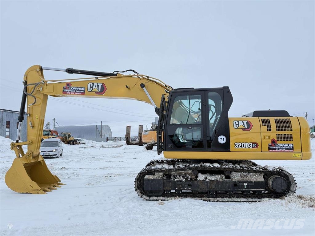 CAT 320 D3 GC , 6 m/h Escavadeiras de esteiras