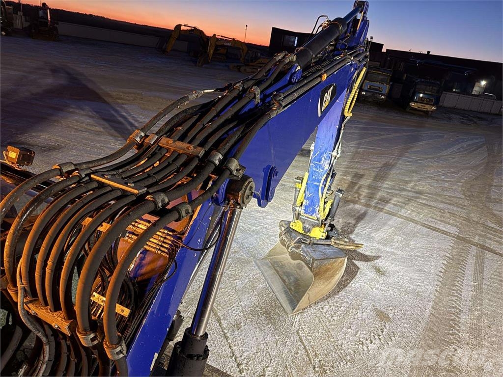 CAT M 313 D Rototilt + Grapple Excavadoras de ruedas