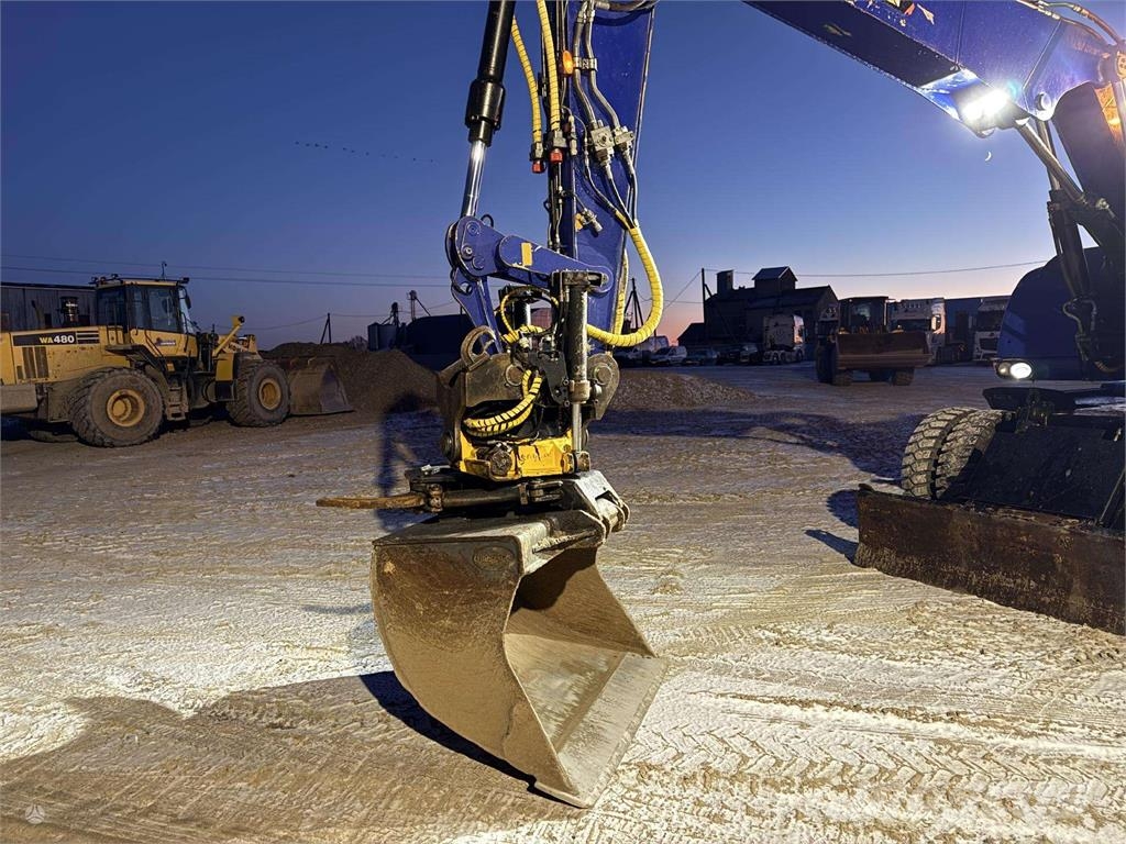 CAT M 313 D Rototilt + Grapple Excavadoras de ruedas