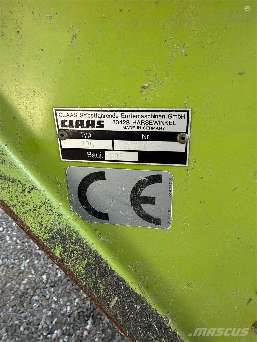 CLAAS Lexion 410 Θεριζοαλωνιστικές μηχανές