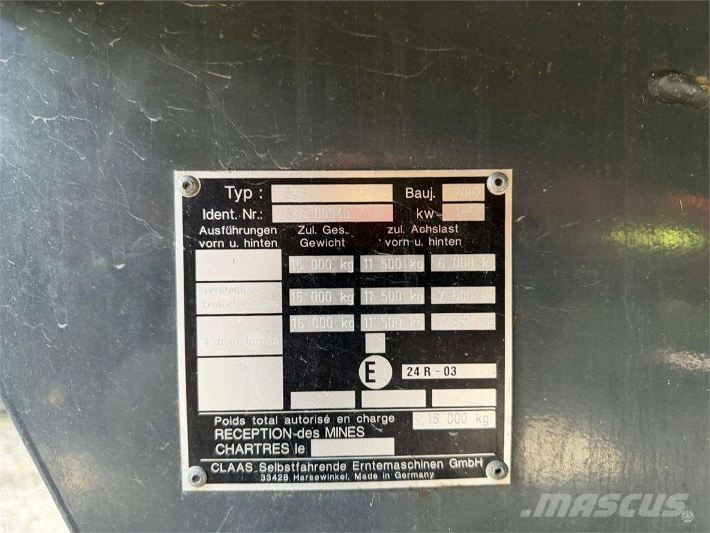 CLAAS Lexion 410 Θεριζοαλωνιστικές μηχανές