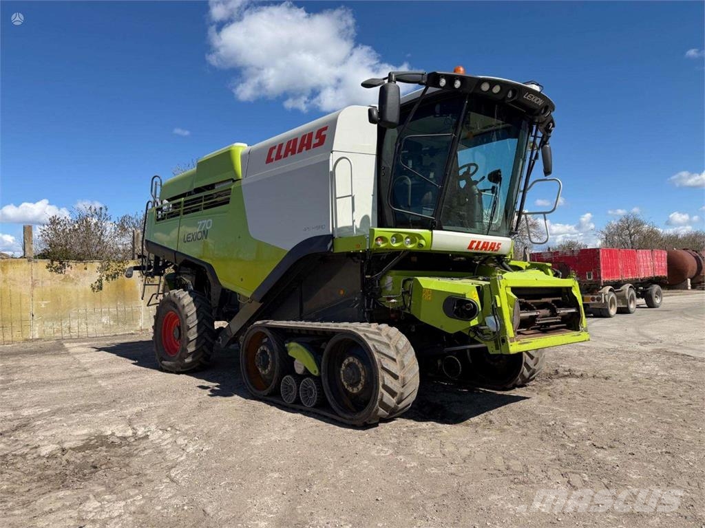CLAAS Lexion 770TT Derliaus nuėmimo kombainai