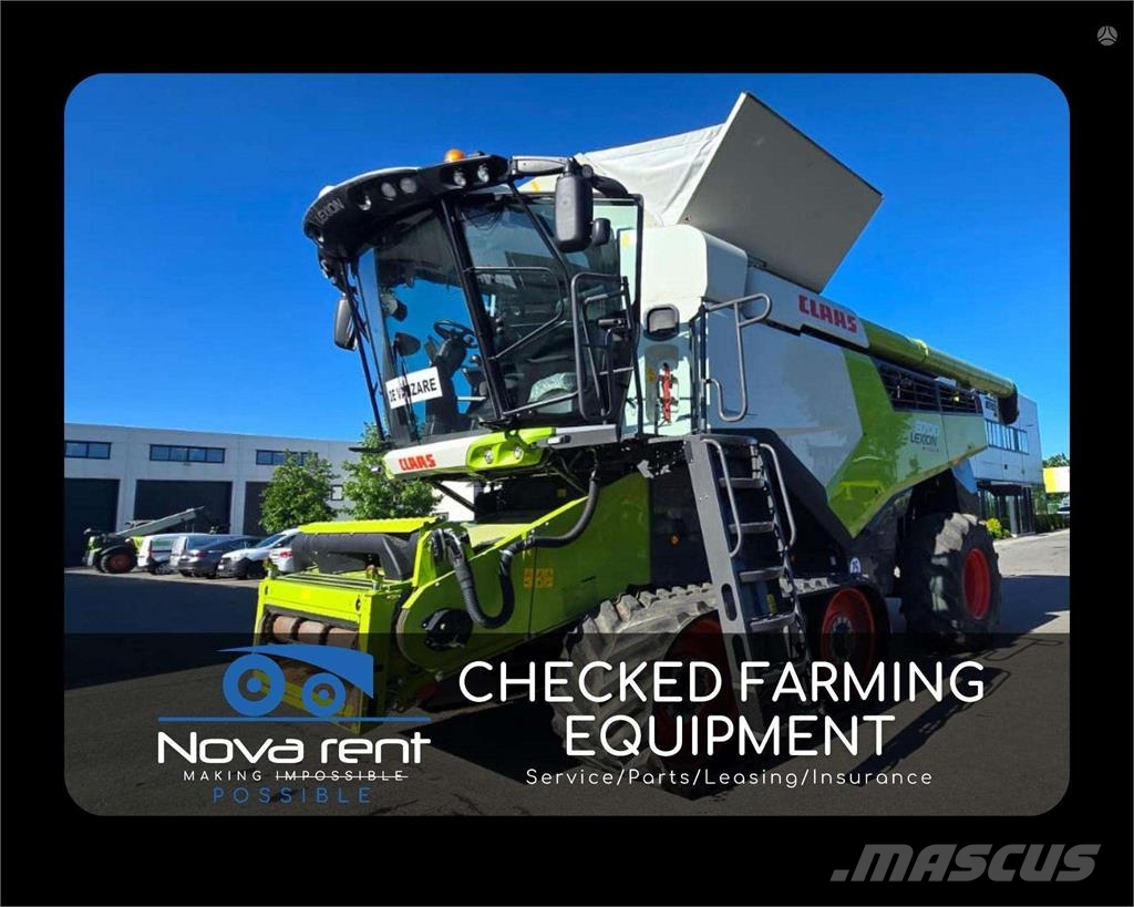 CLAAS Lexion 8700 TT Kombinované zberacie stroje