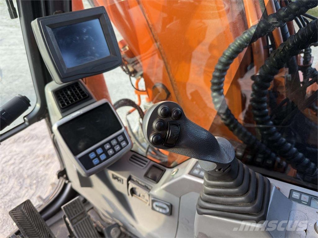 Doosan DX 160 W , ROTO + GRAPPLE Колісні екскаватори