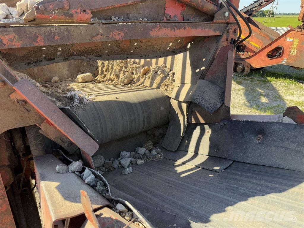 Extec 5000 Turbo Trac , 26 ton Zeefinstallatie