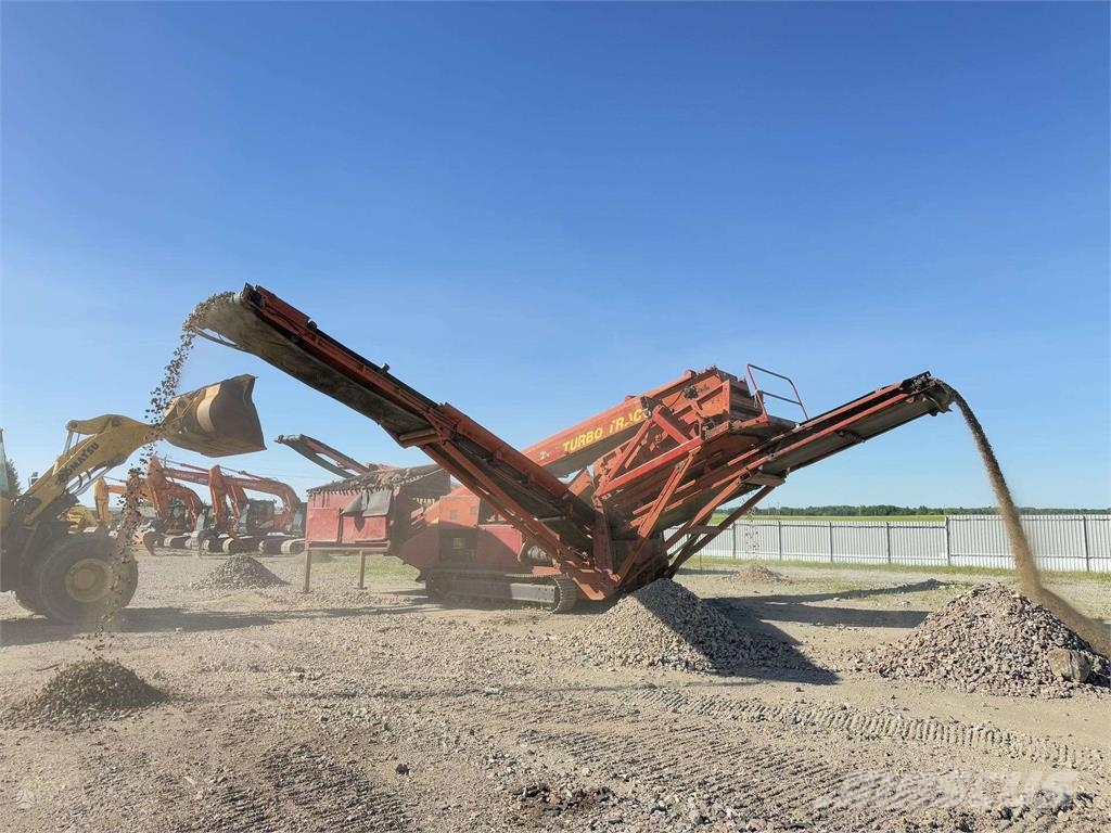 Extec 5000 Turbo Trac , 26 ton Zeefinstallatie