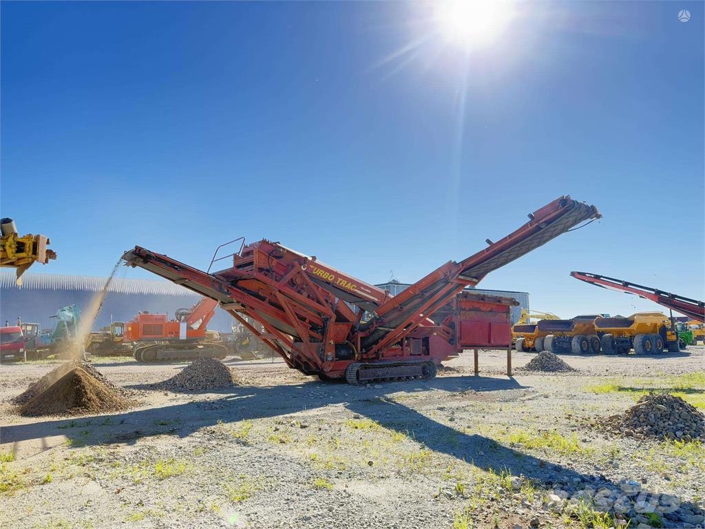Extec 5000 Turbo Trac , 26 ton Zeefinstallatie
