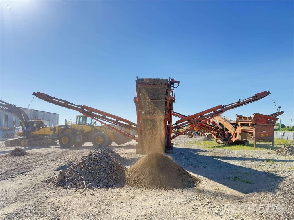 Extec 5000 Turbo Trac , 26 ton Zeefinstallatie