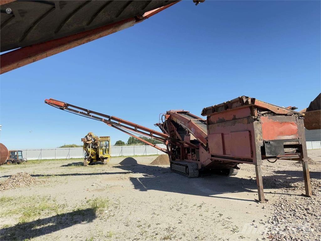 Extec 5000 Turbo Trac , 26 ton Zeefinstallatie