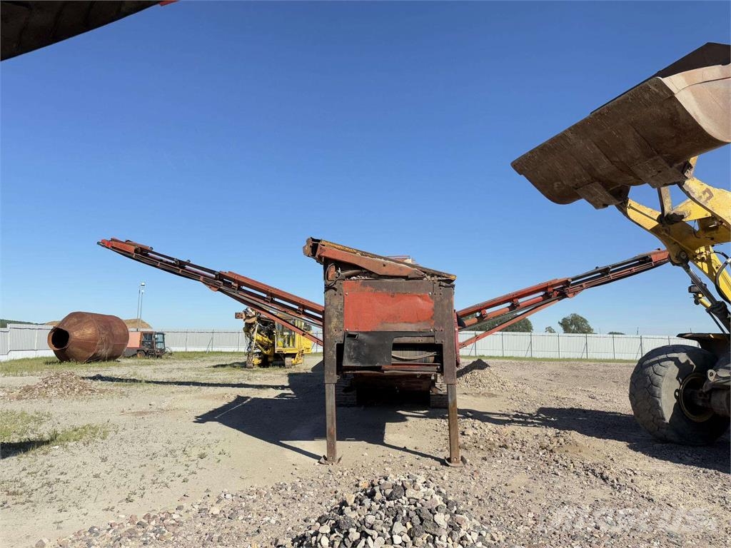 Extec 5000 Turbo Trac , 26 ton Zeefinstallatie