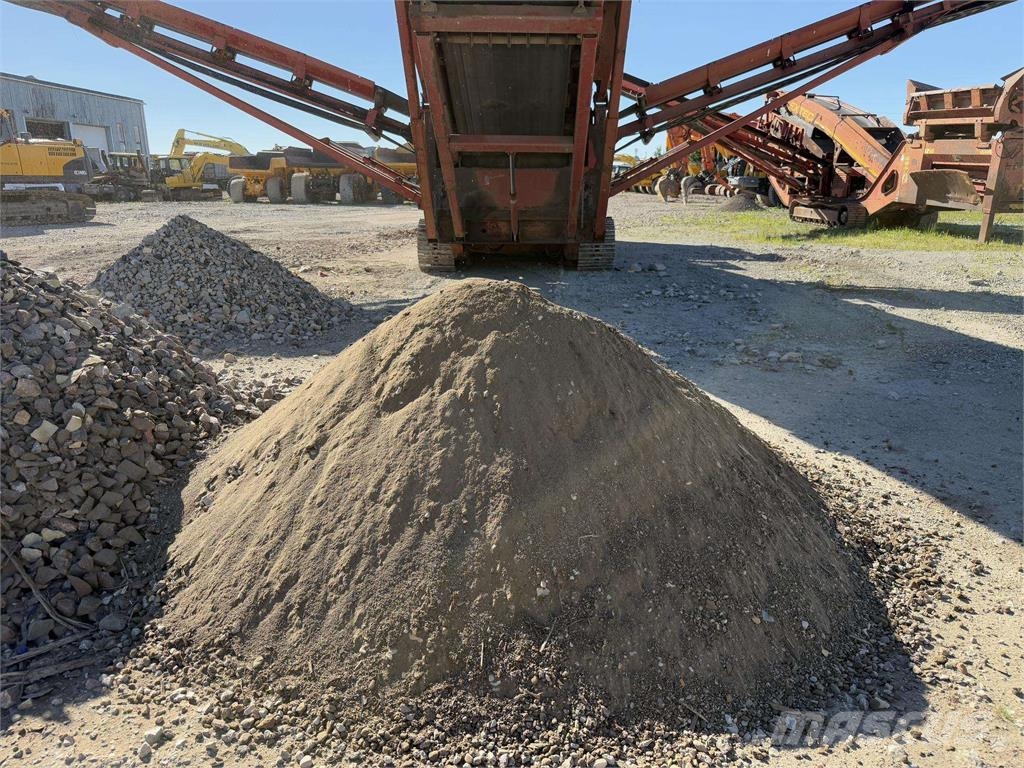 Extec 5000 Turbo Trac , 26 ton Zeefinstallatie