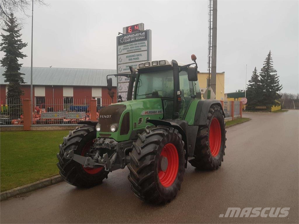 Fendt 818 Vario TMS Traktoriai
