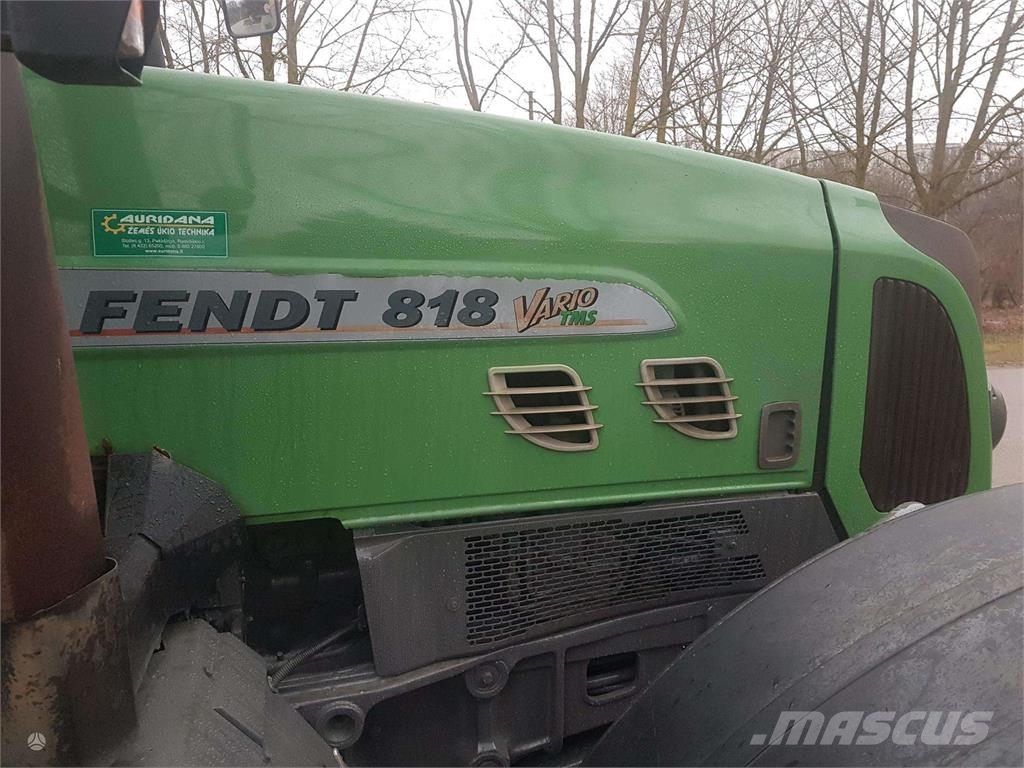Fendt 818 Vario TMS Traktoriai