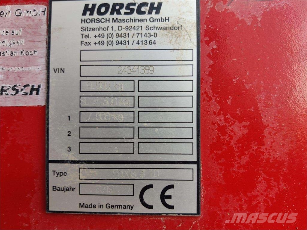 Horsch FOCUS 4 TD Perforatrici