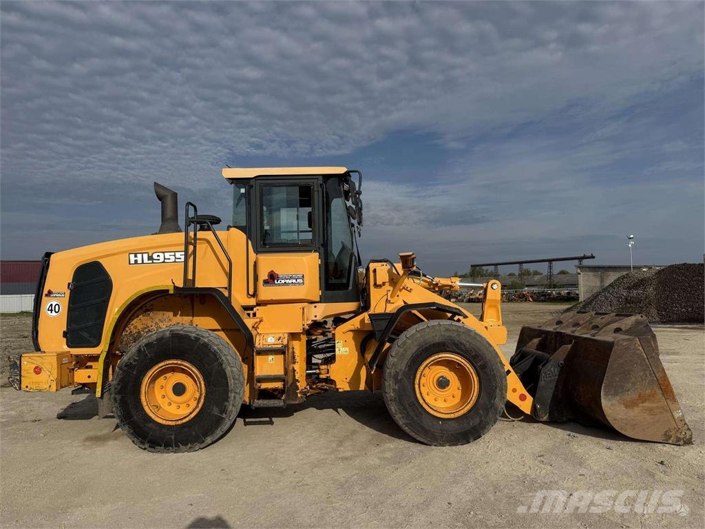 Hyundai HL 955 , quick coupler , 3m3 Iekrāvēji uz riteņiem