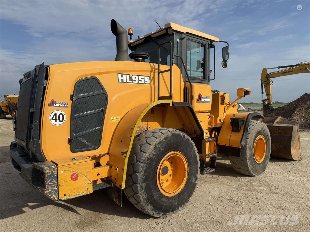Hyundai HL 955 , quick coupler , 3m3 Iekrāvēji uz riteņiem