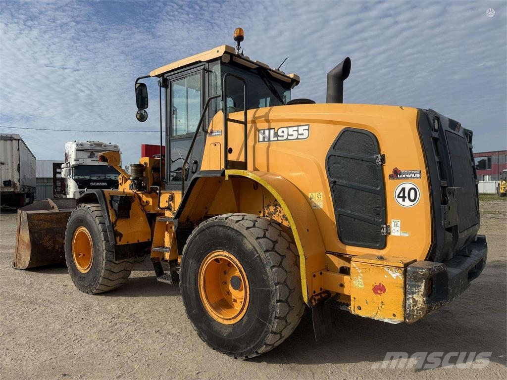 Hyundai HL 955 , quick coupler , 3m3 Iekrāvēji uz riteņiem