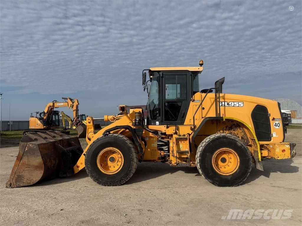 Hyundai HL 955 , quick coupler , 3m3 Iekrāvēji uz riteņiem